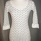 White Skull & Crossbones Thermal Top