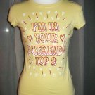 Yellow 'Top 8' Tee