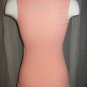 Peach Basic Ribbed Tank