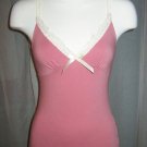 Pink Lace Trim Cami