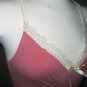 Pink Lace Trim Cami