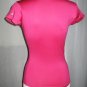 Magenta 'Playboy' Nylon Top