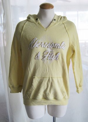 Pale Yellow Abercrombie & Fitch Pullover