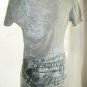 Gray Embellished Tee
