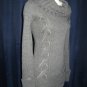 Cowl Neck Extra Long Knit Sweater size S/M