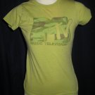 Green Camo MTV Junkfood Brand Tee size small