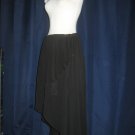 Black Layered A-Line High Low Skirt size medium