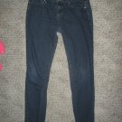 Dark Blue Stretch Denim Pants size 27