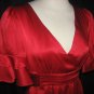 Red Betsey Johnson Silk Dress 6