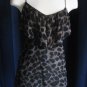 Flowing Chiffon Animal Print Top/Dress S
