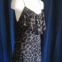Flowing Chiffon Animal Print Top/Dress S