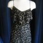 Flowing Chiffon Animal Print Top/Dress S