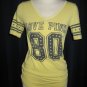 Victoria's Secret PINK Yellow Athletic Top S