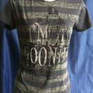 Dark Grey 'I'M A GOONIE' Junk Food Tee - S