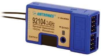 The Airtronics 92104 Receiver for SD-10G 2.4 Ghz