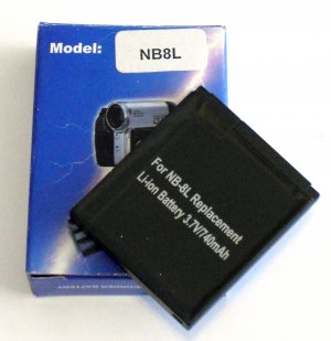Canon Equivalent NB-8L Battery