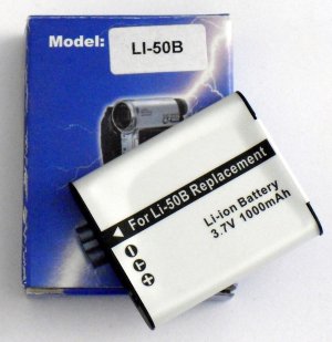 Olympus Equivalent LI-50b Battery