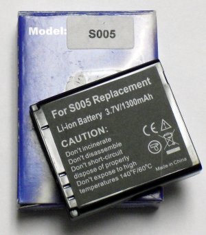 Panasonic Equivalent CGA-S005A Battery