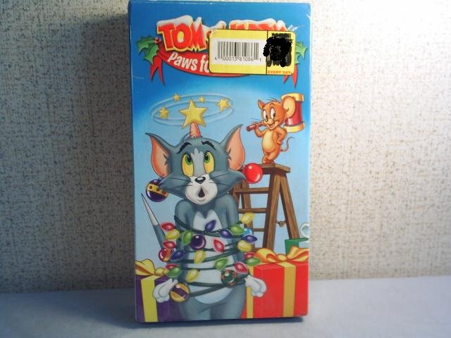 Tom And Jerry Paws For The Holidays New Sealed Vhs Animation