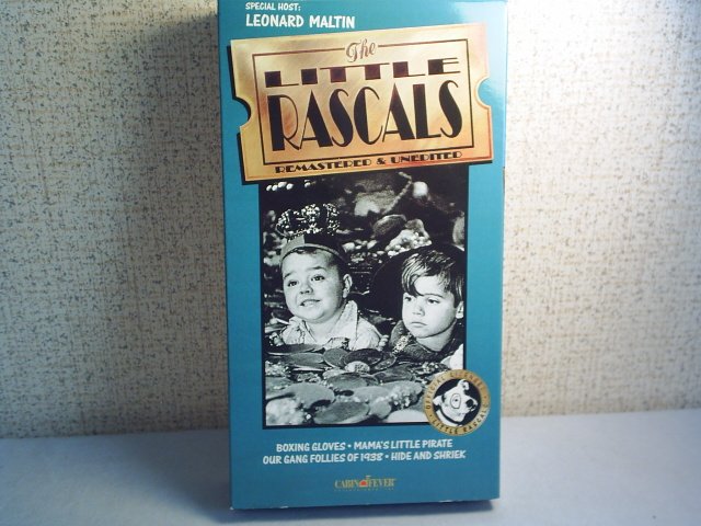 THE LITTLE RASCALS - REMASTERED & UNEDITED - Boxing Gloves - vhs movie