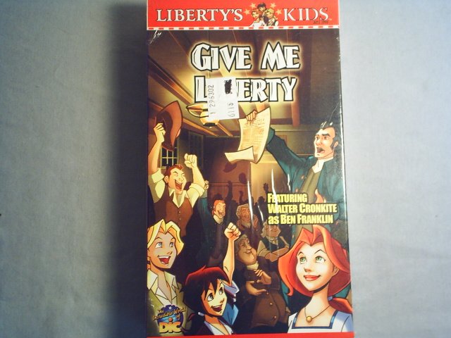 LIBERTY'S KIDS - GIVE ME LIBERTY - NEW VHS MOVIE