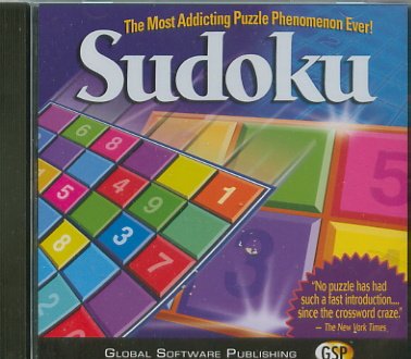 Sudoku Puzzle Addict PC-Game JC (NEW! Free Shipping)