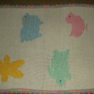 Farm animal afghan
