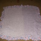 Purple baby afghan