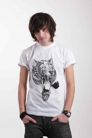 "Psy Tiger"  100% cotton, cool t shirt (made in Spain)