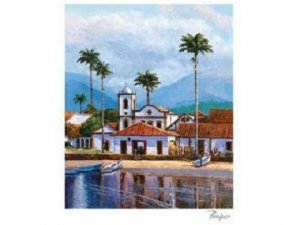 REFLECTIONS Fine Art Lithograph Print Signed by Alex Pauker COA