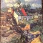 HOUSES AT AUVERS Fine Art Print Repro by Artist VINCENT VAN GOGH