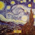 THE STARRY NIGHT Fine Art Print Repro by Artist VINCENT VAN GOGH
