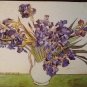 VASE OF IRISES Fine Art Print Repro by Artist VINCENT VAN GOGH