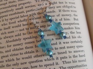 Aqua Star Earrings