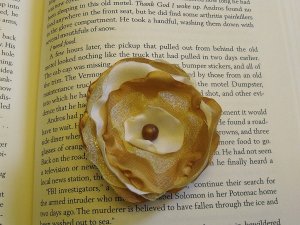 Gold and Cream Flower