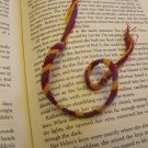 Purple, Deep Pink, and Orange Bracelet