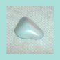 4.96ct WHITE CHALCEDONY Pyramid Tumbled and Polished Natural Loose Gemstone