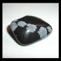 28.80ct SNOWFLAKE OBSIDIAN Tumbled and Polished Natural Loose Gemstone