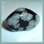 32.97ct SNOWFLAKE OBSIDIAN Tumbled and Polished Natural Loose Gemstone