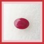 1.33ct Red RUBY Oval Cut 7x5mm Faceted Natural Loose Gemstone