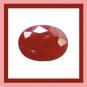 1.59ct Dark Red RUBY Oval Cut 8x5mm Faceted Natural Loose Gemstone