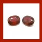 1.50ctw Pair of 2 Bright Red RUBY Oval Cut 5x3mm Faceted Natural Loose Gemstones