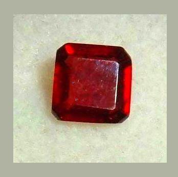 1.00ct Red GARNET Octagon 5x5mm Faceted Natural Loose Gemstone