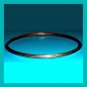Vintage Gold & Copper 9 inch Bangle Bracelet
