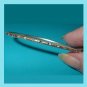 Vintage Silver Sparkle 7.5 inch Bangle Bracelet