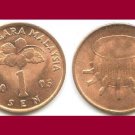MALAYSIA 2005 1 SEN COIN KM#49 Eurasia - XF - Rebana Ubi Drum
