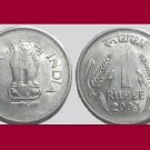 INDIA 2003 1 RUPEE COIN KM#92.2 -  XF - BEAUTIFUL!