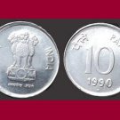 INDIA 1990 10 PAISE COIN KM#40.1 Eurasia - BU - BEAUTIFUL!