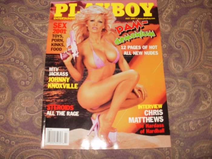 Playboy July 2001 - Excellent Condition - Pamela Anderson