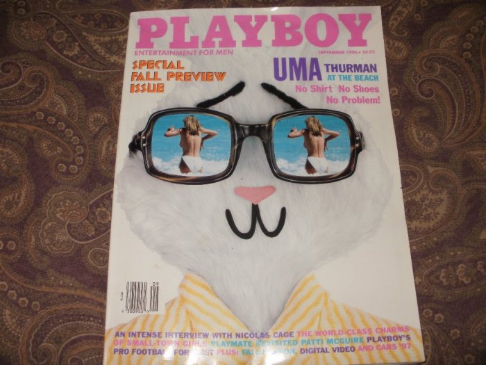Playboy September 1996 - Good Condition - Uma Thurman